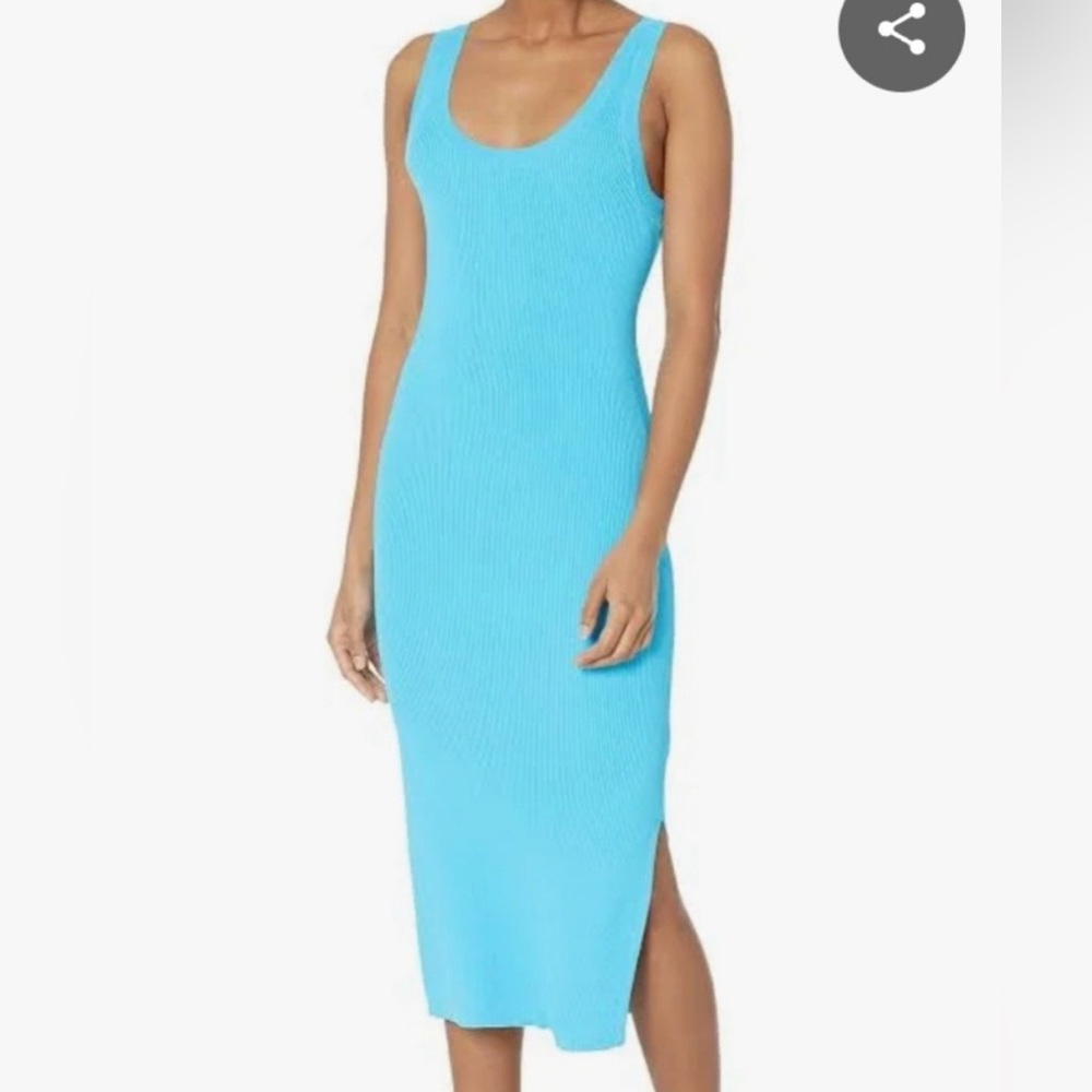 The Drop Yasmin Dress Ocean Blue Size: M NWT